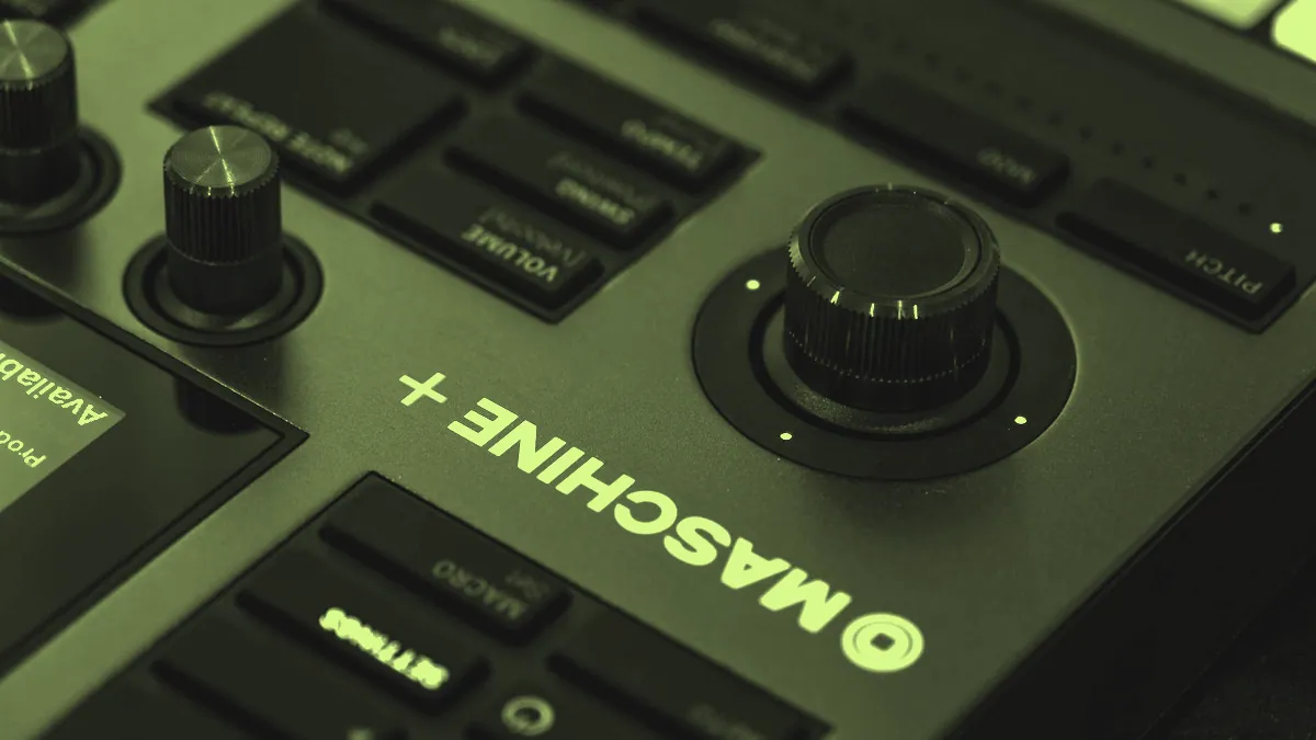 A synthesizer, the heart of electronic music.